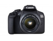 DSLR Camera CANON EOS 2000D 18-55 DC III Black (2728C007)